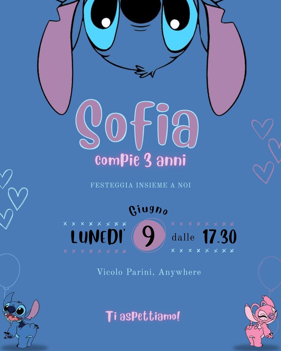 Invito digitale personalizzato